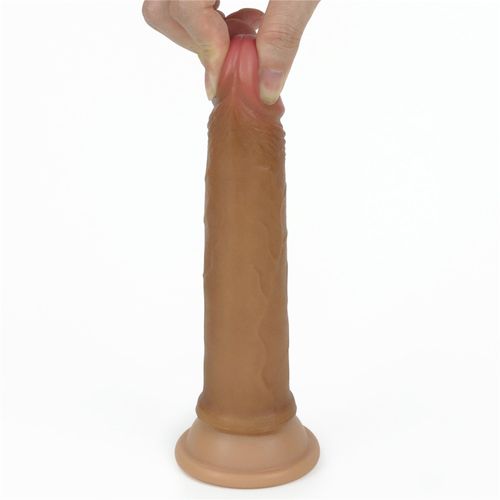 7'' Dual layered Platinum Silicone Cock na Arena.pl