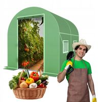 TUNEL FOLIOWY OGRODOWY OGRODNICZY 2x2x2 DUŻA SZKLARNIA FOLIAK 4 m2 UV-4