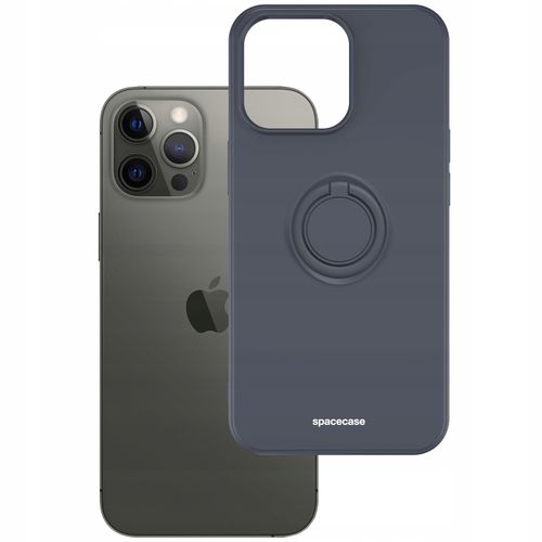 ETUI MATOWE DO IPHONE 13 PRO MAX SPACECASE SILICONE RING SILIKONOWE + SZKŁO na Arena.pl