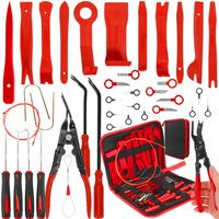 ZESTAW ŚCIĄGACZY NARZĘDZI DO DEMONTAŻU TAPICERKI WYJMAKI ŚCIĄGACZE