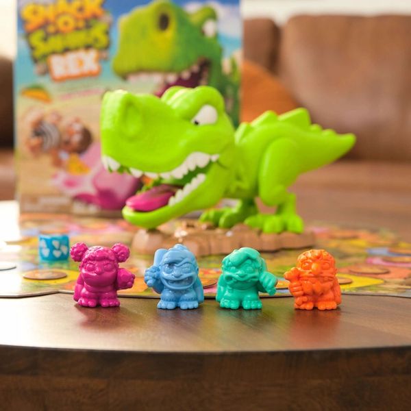 SPIN MASTER PRZEKĄSKA REXA SNACK-O-SAURUS REX GRA RODZINNA PLANSZOWA 5+ zdjęcie 8