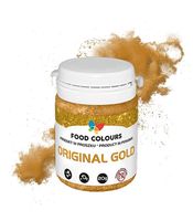 BARWNIK SPOŻYWCZY W PROSZKU Jadalny Brokat Original Gold - ZŁOTO 20g
