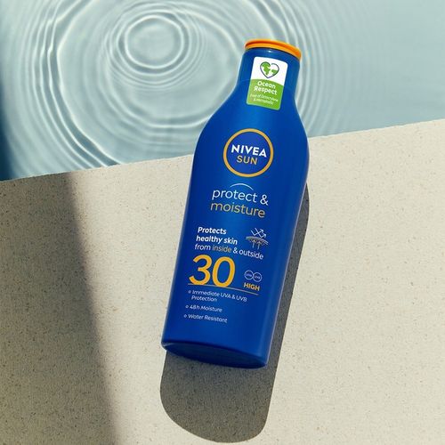 NIVEA SUN WODOODPORNY NAWILŻAJĄCY BALSAM DO OPALANIA SPF 30 200ML na Arena.pl