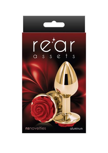 Rose Buttplug Small Red zdjęcie 2