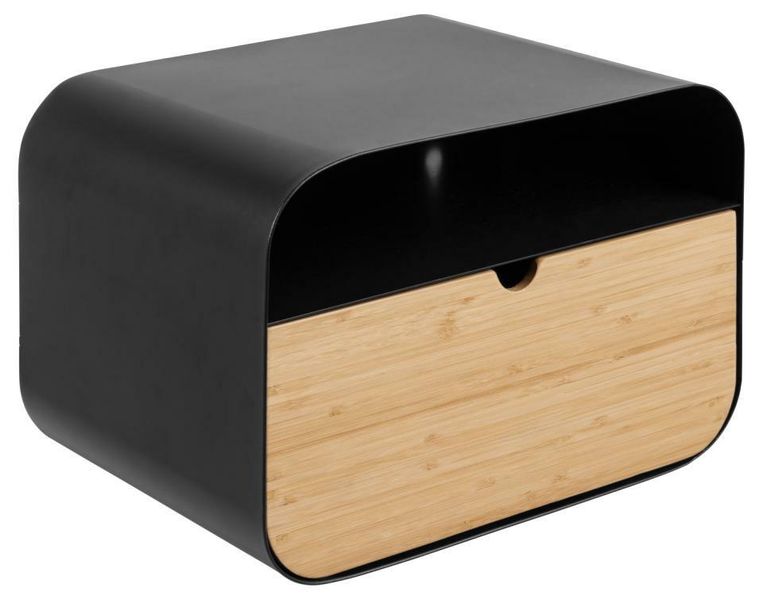 Szafka nocna Joliet edge czarna zdjęcie 1