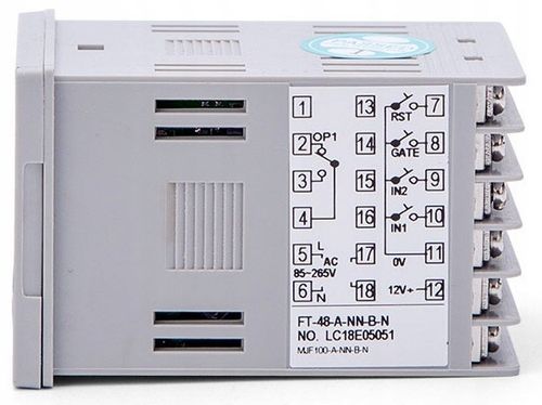 Licznik impulsów programowalny 230V 5A współpraca z czujnikami i enkoderami na Arena.pl