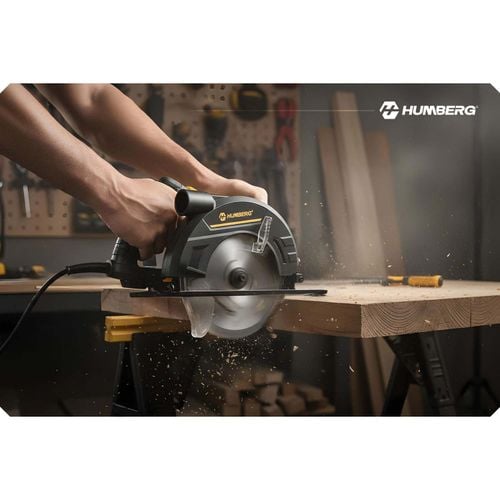 Pilarka tarczowa do drewna 1200 W Humberg HM-420 piła z prowadnicą odsysanie pyłu na Arena.pl