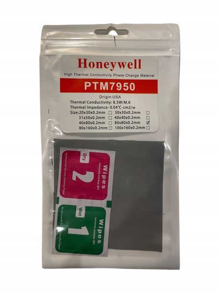 Honeywell PTM7950 80*80*0.2mm zdjęcie 1