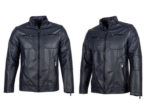 MĘSKA KURTKA SKÓRZANA GRANAT r.XXL REFREE A1406C-1 na Arena.pl