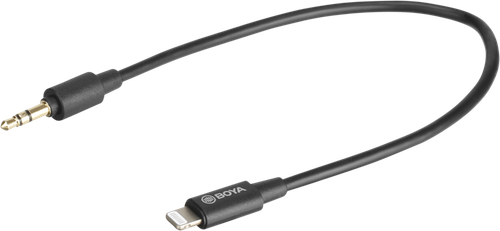 Boya BY-K1 - adapter, kabel (jack 3.5mm TRS - Lightning), 20cm na Arena.pl