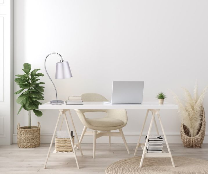 Luk lampka gabinetowa 1x40W E14 chrom zdjęcie 2