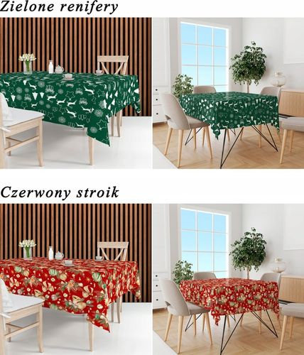 OBRUS PLAMOODPORNY 120X160 WZORY na Arena.pl