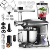 ROBOT PLANETARNY KUCHENNY 3200W BLENDER MIKSER DUŻY ZESTAW 6w1 MISA 6,2L