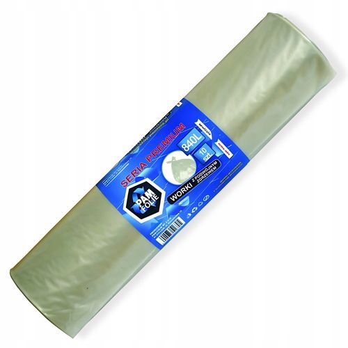 WORKI NA ŚMIECI BUDOWLANE Styropian Bardzo Duże 840L 10szt Pam Folie na Arena.pl