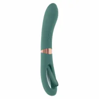 evolved novelties chick flick green - dwufunkcyjny model z podwojnym