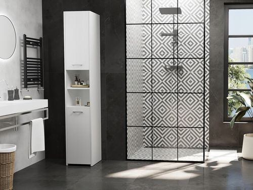 SZAFKA ŁAZIENKOWA REGAŁ SŁUPEK 30CM BIAŁA PL Ł-30 na Arena.pl