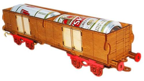 POCIĄG NA FLASZKĘ +WAGON PREZENT URODZINY 18 30 40 na Arena.pl