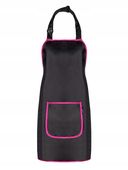 FARTUCH FRYZJERSKI KOSMETYCZNY OCHRONNY FARTUSZEK WODOODPORNY CZARNY