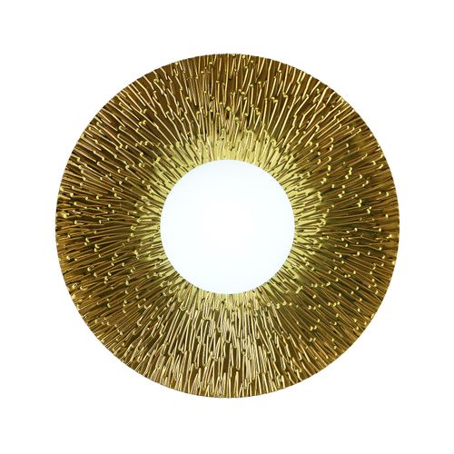Lampa ścienna SUN L złota 40 cm na Arena.pl
