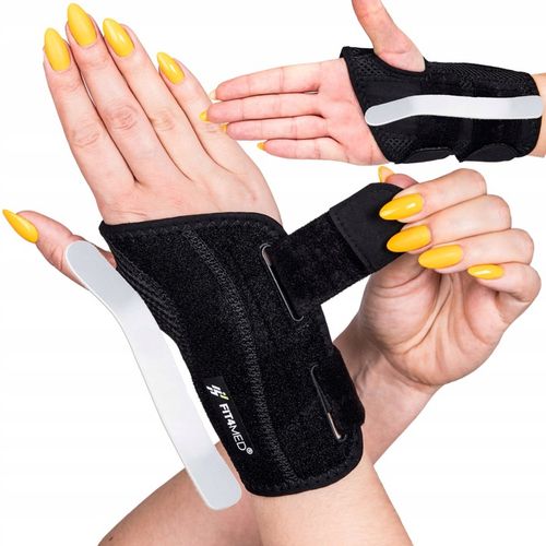 ORTEZA NADGARSTKA STABILIZATOR OPASKA ZESPÓŁ CIEŚNI WYGODNA DOBRZE USZTYWNI na Arena.pl