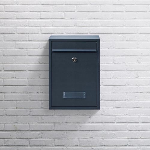 SKRZYNKA POCZTOWA NA LISTY POCZTĘ GAZETY ULOTKI WIZJER KOMPAKTOWA ANTRACYT na Arena.pl