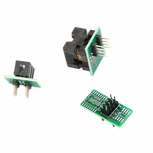 DUŻY ZESTAW PROGRAMATOR USB CH341A PAMIĘĆ SPI FLASH EEPROM TTL ADAPTERY XXL na Arena.pl