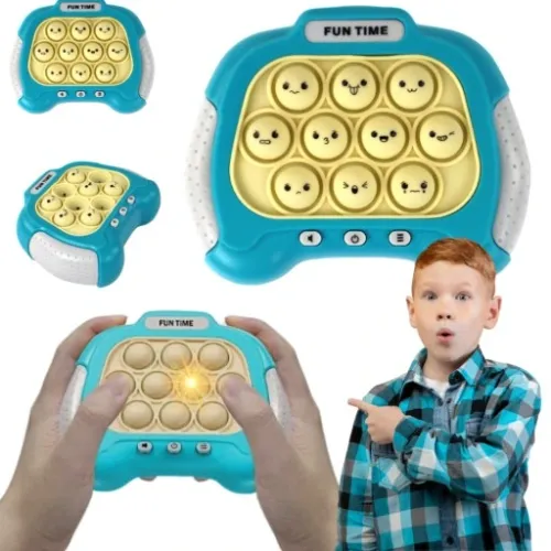 GRA SENSORYCZNA Pop-It PRO KONSOLA Światła Dźwięki PAD na Arena.pl