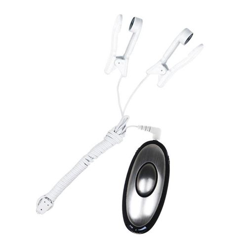 elektrostymulacja sutek piersi klamry zestaw bdsm na Arena.pl