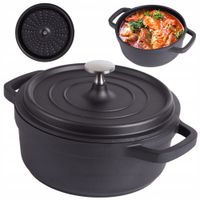 GARNEK BRYTFANNA DO GOTOWANIA PIECZENIA NON STICK INDUKCJA GAZ POKRYWA 2L