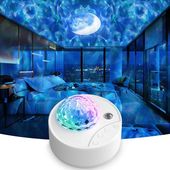 Projektor Moredig Galaxy do sypialni 12-kolorowy projektor nocny LED