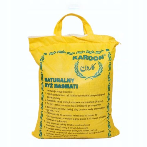 Karoon ryż długoziarnisty basmati 5kg Premium zdjęcie 2