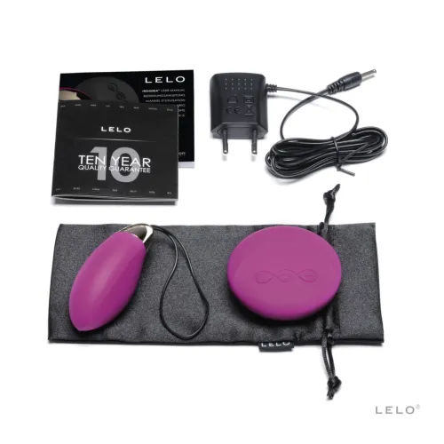 lelo lyla 2 deep rose - bezprzewodowy masażer z technologią sensemotion na Arena.pl