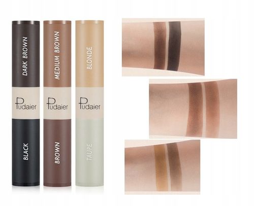 STEMPEL DO BRWI POMADA BRĄZOWY CZARNY 2 KOLORY NR1 na Arena.pl