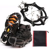 Raki raczki na buty antypoślizgowe turystyczne uniwersalne łańcuchy kolce