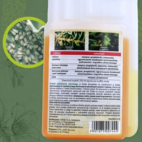 EMULPAR 940 EC ZWALCZA SZKODNIKI TUI I IGLAKÓW TUJA I IGLAKI 250 ml na Arena.pl