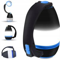 LAMPA TURYSTYCZNA LATARKA KEMPINGOWA LED BIWAKOWA POD NAMIOT 4 TRYBY
