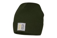 Broel Harry czapka dla chłopca prążkowana khaki 52-54