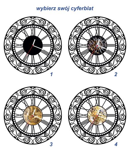 ZEGAR ŚCIENNY RETRO 38cm M 30.10 na Arena.pl
