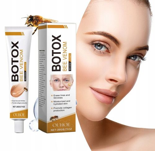 Botox Krem przeciwzmarszczkowy z jadem pszczelim do ujędrniania skóry na Arena.pl
