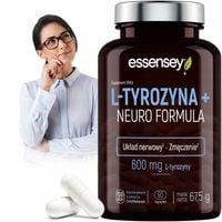 L-TYROZYNA 600 mg + Neuro Formula Układ Nerwowy Zmęczenie Mózg Tyrosine
