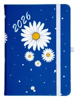 Hip Hop Kalendarz 2026 B6 Tygodniowy Stokrotka-Granatowa