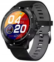 ZEGAREK SMARTWATCH SPORTOWY ROZMOWY MĘSKI DAMSKI POLSKIE MENU CZARNY