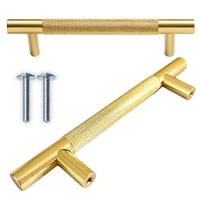 Uchwyt meblowy reling złoty Dante