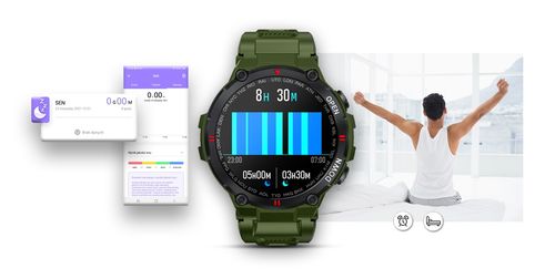smartwatch giewont zielony gw430-3 na Arena.pl