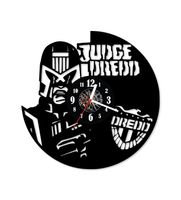 Zegar ścienny z płyty winylowej Sędzia Dredd 140.13