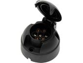 Gniazdo przyczepy samochodowej  plastik 7Pin