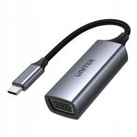 2 x Adapter USB-C na VGA FullHD aluminium 15 cm Unitek