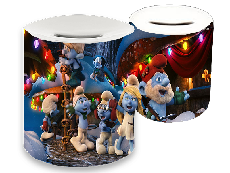 Skarbonka ceramiczna Smerfy zdjęcie 2