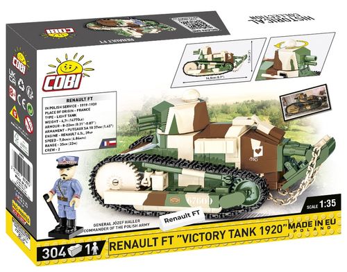 Klocki Renault Ft Victory Tank 1920 na Arena.pl