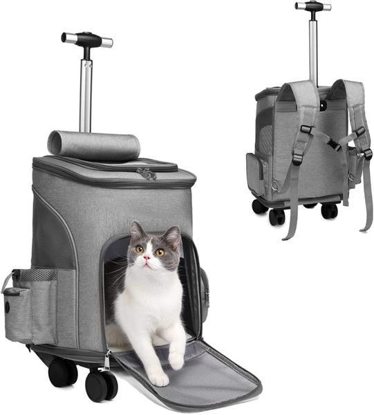 TRANSPORTER DLA PSA KOTA WÓZEK na kołach PLECAK zdjęcie 1